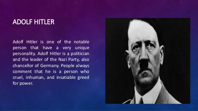 hitlers personality rise to power hitlers personality myers briggs